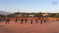 新疆温泉梅香广场舞队《韩语快舞》广场舞