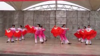 滕州老年体协庆国庆三角花园活动点舞蹈踏歌起舞的中国