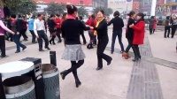 宣汉广场交谊午：我和崔丽学跳牛仔舞