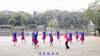 张春丽广场舞 爱在达古冰山 演唱 齐旦布 音乐制作 红星舞曲
