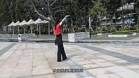广场舞：山里红背面慢动作教学视频._标清