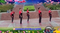 广氮花园广场舞队。《真心换真情》。正。背面演示。编舞花花。制作花花。