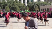 志丹县二〇一五年第二届广场舞大赛-双河广场舞蹈队演出：《观山里红》《过河》领队 赵玉春