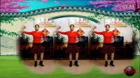 龙川县梅姐广场舞个人版演示：潇洒走一回. 制作：阿彭。
