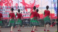 赤壁广场舞俱乐部2015年广场舞大联欢 康美队展演舞 花船谣