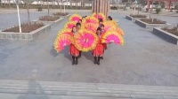 广场舞扇子舞《欢天喜地》郏县安良雷庄4组爱枝扇子舞