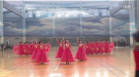 大丰港东阳广场舞《亲爱的中国越来越美丽》原创   15人队形舞