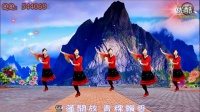 游城广场舞《祝福西藏》 阿中中舞迷群九月晒舞  彩蝶翩翩个人版_超清