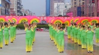 冕宁县广场健身操舞协会表演活动系列二广场舞协会扇子舞