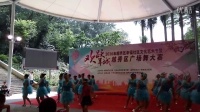 越秀区广场舞大赛，神彩飞扬舞团队，舞动中国