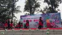 三门峡市人民公园蓝孔雀水兵艺族舞蹈团参加“华为杯”广场舞大赛