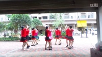 盛世宏城小区姐妹广场舞双人对跳中国歌最美平四步
