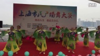 2016年上海市民广场舞大赛复赛（名人花园）风含情水含笑