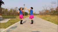 广场舞 双人舞对跳《 又见山里红》 义乌江湾公园