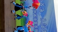贵州安顺云峰屯堡舞蹈（火风凰）队表演