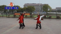 鄱阳饶丰青青广场舞北京平四《欢乐的海洋》