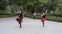 滨湖公园健身广场舞(张灯结彩)集体版(1)