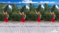 皖河莲之舞广场舞《水月亮》个人演示 编舞：杨艺，摄制：马蹄莲