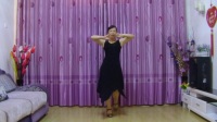 雪娣广场舞2017年最新拉丁舞。单人正面。演示【活力节拍】编舞范范老师