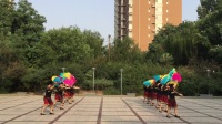 无极县蓝天广场舞队--中国美--长扇