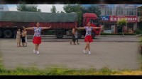 临西周楼广场舞----列车奔驰在青藏高原---编舞：春英