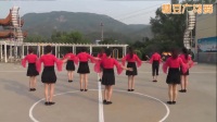 红叶健康快乐舞队：三十二（32）步《幸福爱河》百人共舞版
