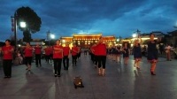 星瑞集团歌曲之广场舞《我爱我星瑞》在安徽省黄山市歙县徽州古城隆重展现