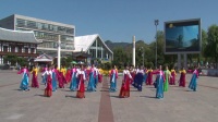 图们铁路广场舞表演延吉大众舞