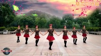 绍兴玲玲广场舞《我的玫瑰卓玛拉》原创水兵舞8人变形队附分解