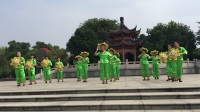 梅湖“一剪梅”广场舞队表演舞蹈：茶香中国
