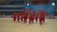 幸福秧歌扭起来--峨眉队自选舞蹈--乐山市广场健身操（舞）比赛00042