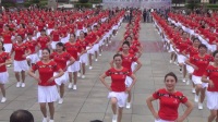 分宜县喜迎十九大 千人广场舞 水兵舞 《情哥哥情妹妹》