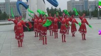 （巴特尔上传）—2 安代舞在库伦广场社区  表演者：巴达玛、格根图雅、其木格等_1