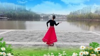 滁州市莲心湖公园广场舞<天边的天边﹥编舞:午后骄阳，习舞:雨林。
