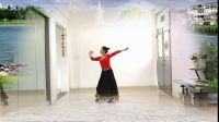 长乐漳港水中月广场舞《天边的情歌》编舞：静静 演示：水中月
