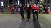 宁波市中山广场舞：三步踩一扡二：酒妹：月亮：李姐