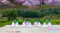 邛崃阿冰广场舞《人面桃花》变队形 编舞：王梅 视频制作：心晴雨晴