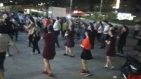 惠州舞蝶广场舞蹈队《一生无悔DJ》18步步子舞，团队现场版，2个方向跳