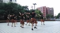上海姐妹广场舞（草原请你来)编辑王梅馨梅广场舞