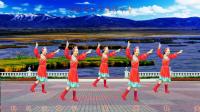 罗平兰草：蒙古舞《科尔沁草原我美丽的家乡》正背面演示