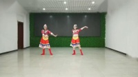 廖弟的广场舞《我的九寨》习舞：鑫云、香馫