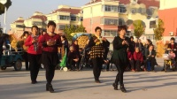 禹城伦镇杨桥社区，河口李台女士和舞友们一支意乱情迷广场舞。快乐春天录制