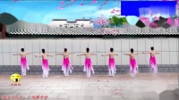 芳草梦广场舞队《桃花渡》，戏曲也能跳出古典舞的韵味