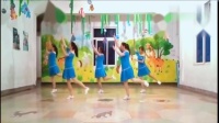 5位幼儿园老师在教室跳广场舞《你不在我身边》青春活力无极限