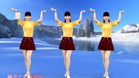 徐州精典影视传媒燕子广场舞《飘雪的季节更想你》附分解动作 简单32步