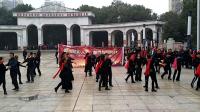 邵阳市城南公园益众健身队学员三步踩参加录“邮政杯”广场舞大赛视频