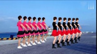 祁隆情歌广场舞《又见山里红》16步水兵舞，姐妹神同步，附分解！