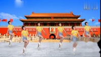红歌广场舞《没有共产党就没有新中国》歌声响彻夜空！