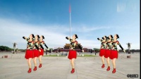 经典革命红歌广场舞《五星红旗迎风飘扬》，附正背面分解教学