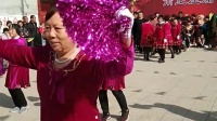 岩涵录制一一南宫市北唐村广场舞队在南王庄庙会表演
